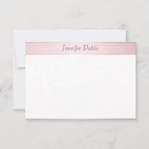 Moderna plantilla de estilo elegante de escritura
