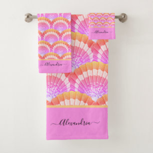 Moderna playa de conchas tropicales de concha trop