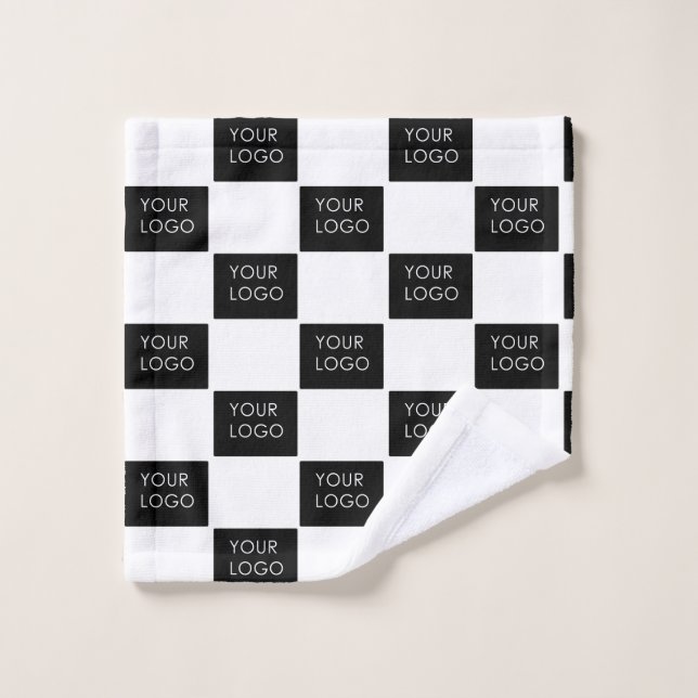 Moderna promoción del logotipo comercial profesion (Toallita)