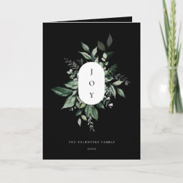 Moderna tarjeta de foto de vacaciones de alegría b