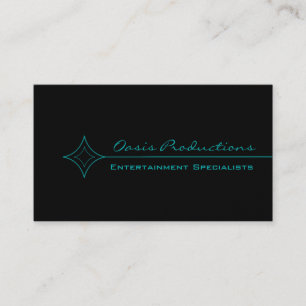 Moderna tarjeta de visita para diamantes limpios,