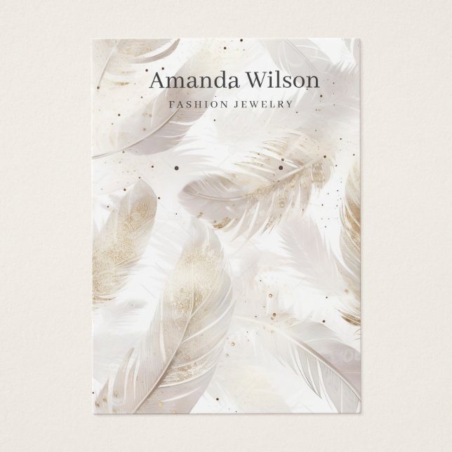 Moderna Tarjeta de visualización simple para auric (Frente)