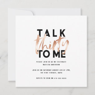 Moderna tipografía mínima femenina rosa oro 30