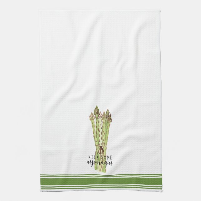 Moderna toalla de arte Asparagus (Vertical)