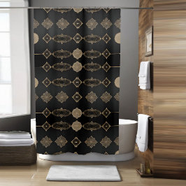 Moderna Y Elegante Cortina De Ducha Boho Estilo 2