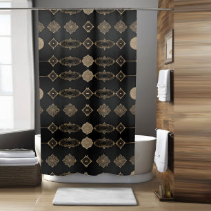 Moderna Y Elegante Cortina De Ducha Boho Estilo 2