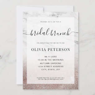 Moderna y elegante Invitación a la ducha de novia