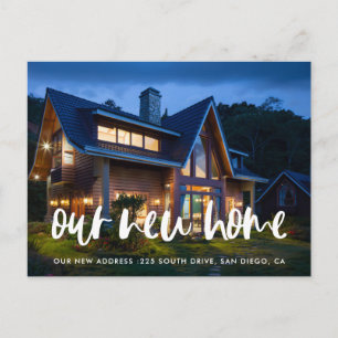 Moderna y elegante invitación de movimiento de fot