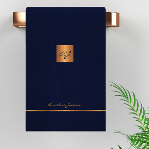 Moderna y elegante moda de oro marino con bandas m