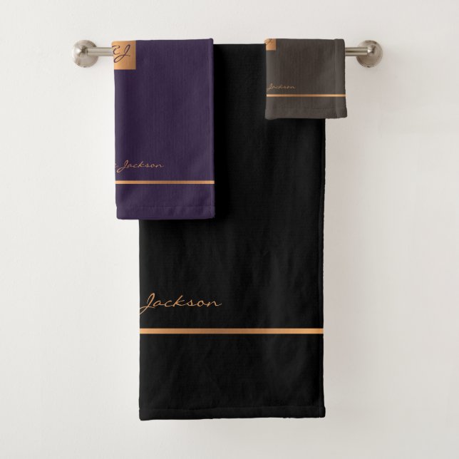 Moderna y elegante moda de oro monogramado rayas g (In situ)