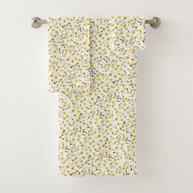 Moderna Y Elegante Plantilla De Daisies Amarillo Y (In situ)