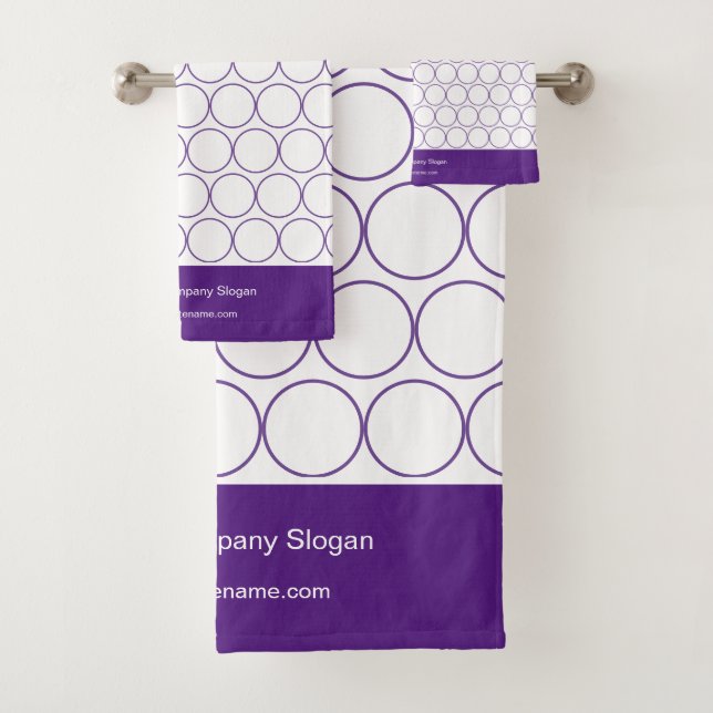 Moderna y elegante sala de baño monograma en color (In situ)