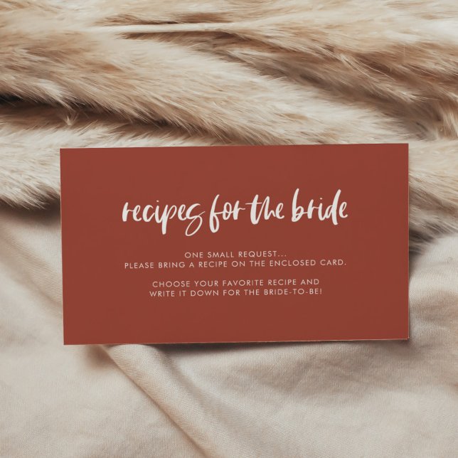 Moderna y elegante tarjeta de pedido de recetas de (Subido por el creador)