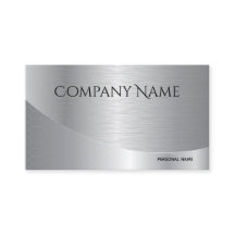 Moderna y elegante tarjeta de visita de negocios S