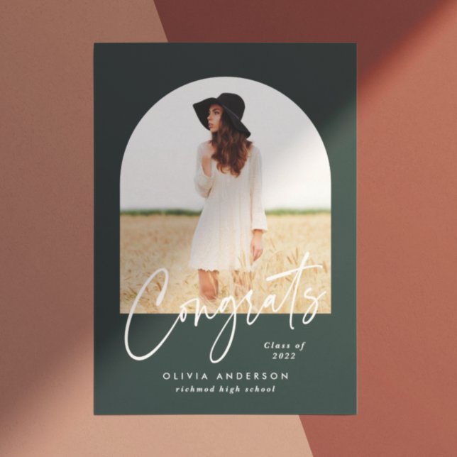 Moderna y elegante tipografía fotográfica graduaci (Subido por el creador)