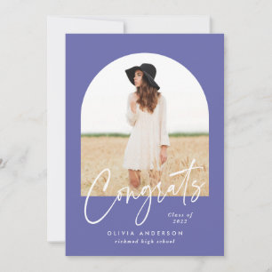 Moderna y elegante tipografía fotográfica graduaci