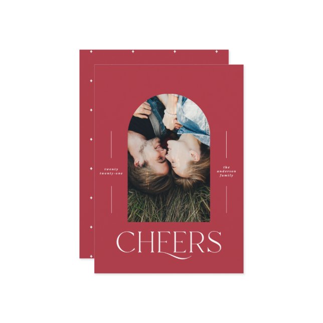 Moderna y elegante tipografía fotográfica navidade (Anverso/Reverso In Situ)