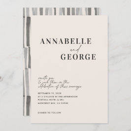 Moderna y elegante tipografía mínima blanco y negr