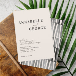 Moderna y elegante tipografía mínima blanco y negr