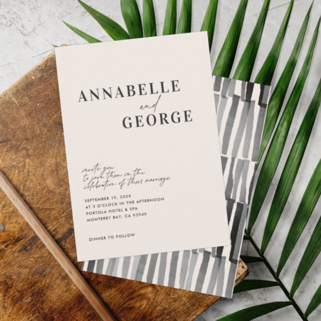 Moderna y elegante tipografía mínima blanco y negr (Subido por el creador)