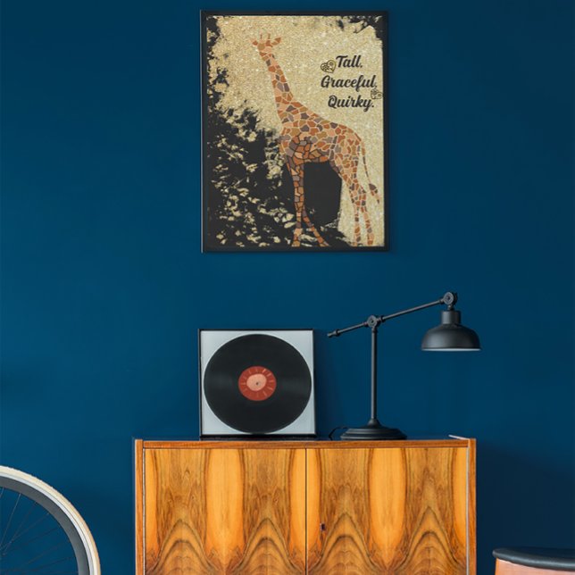 Moderna y hermosa jirafa de arte animal (Subido por el creador)