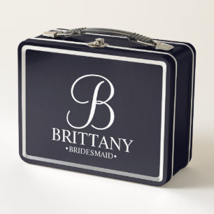 Moderna y personalizada Bridesmaids Caja de regalo
