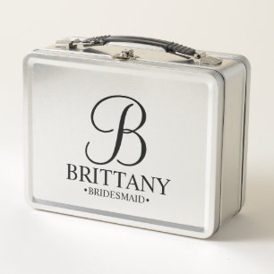Moderna y personalizada Bridesmaids Caja de regalo