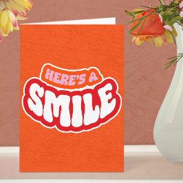 Moderna y simple tarjeta de felicitación plegada p