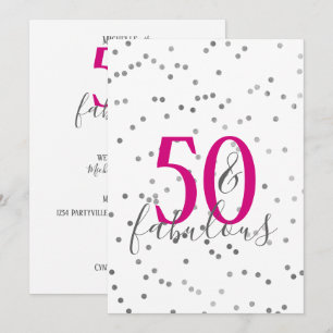 Modernas 50 y fabulosas invitaciones para fiestas