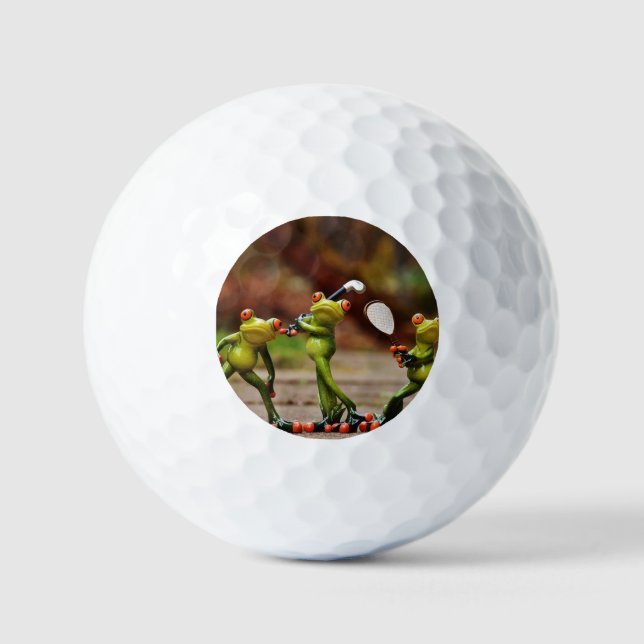 Modernas bolas de Personalizado Photo Golf (Anverso)
