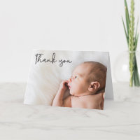 Modernas gracias a tu bebé foto anuncio de nacimie