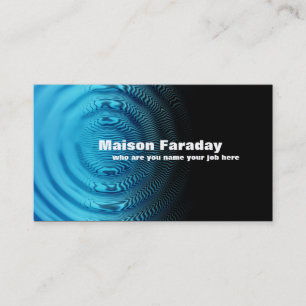 Modernas tarjetas de negocios creativas