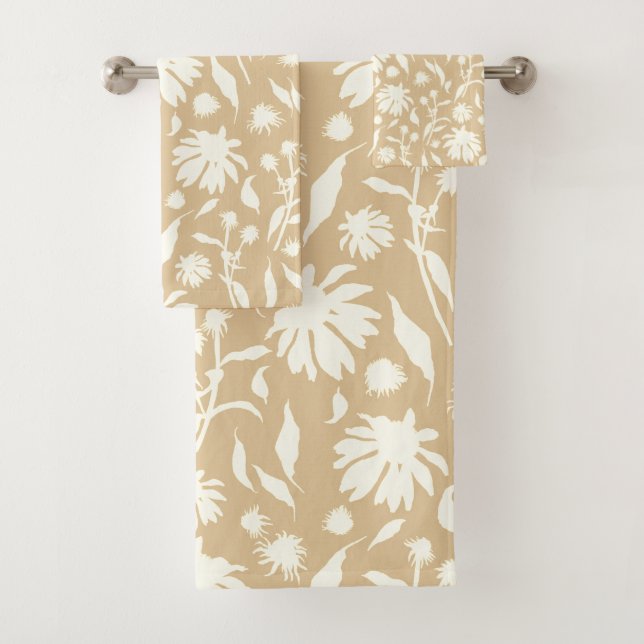 Modernas y elegantes flores de cono blanco beige (In situ)