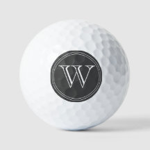 Modernas y sencillas bolas de golf personalizadas