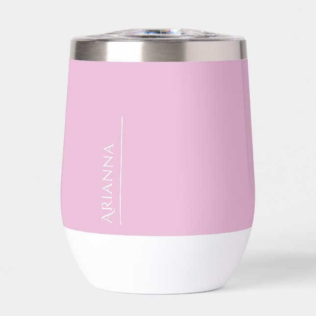 Modernidad rosa brillante personalizada (Frente)