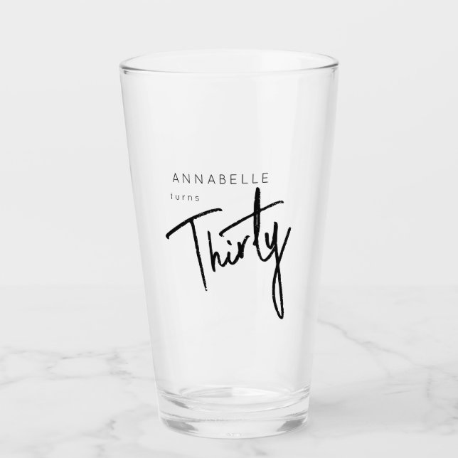 Moderno 30.ª fiesta de 30 años (Anverso)