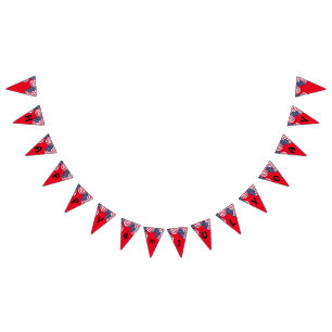 Moderno 4 de julio Bandera Patriótica Estadouniden