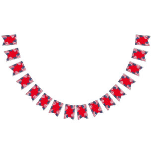 Moderno 4 de julio Bandera Patriótica Estadouniden