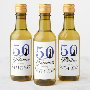 Moderno 50 Fabuloso nombre personalizado 50 cumple