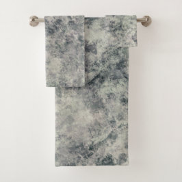 Moderno Abstracto Texturizado Gris Lila Verde Salv