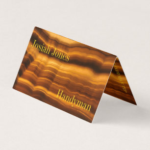 MODERNO AMBER CRYSTAL - TARJETA DE NEGOCIOS HANDYM
