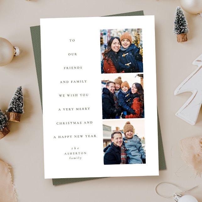 Moderno árbol de Navidad mínimo tres fotos (Subido por el creador)