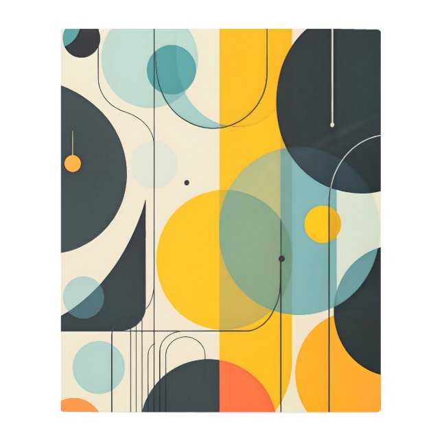 Moderno Arte De Mediados Del Siglo. Dormitorio Far (Anverso)