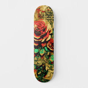 Moderno Arte urbano inspirado en el skateboard flo