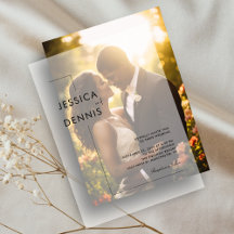 Moderno Boda de guión elegante Minimalista