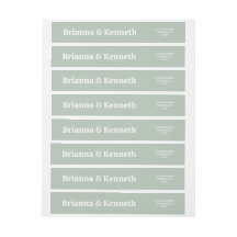 Moderno Boda de sabios de tipografía blanca negrit