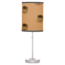 Moderno café café marrón de mediados de siglo