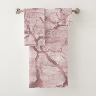 Moderno Chic Abstracto Glam Marmol Rosa Pink