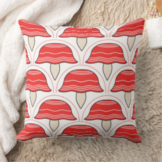 Moderno cojines de champiñón rojo Sofa Pillow Cush