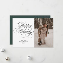 Moderno Colage de Fotos con Letra Elegante Navidad